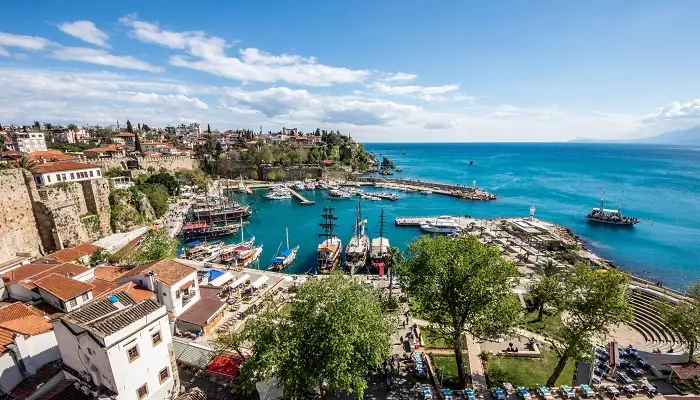 نمایی از شهر آنتالیا