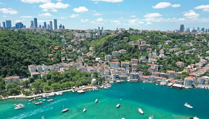 نمایی از ساحل ببک استانبول