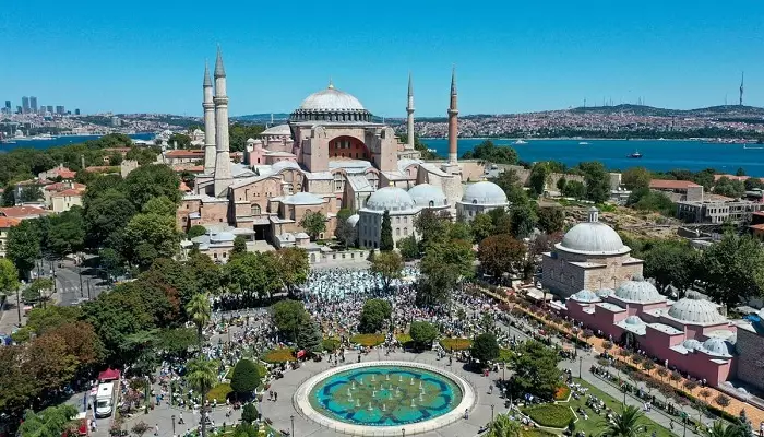 مسجد ایاصوفیه استانبول