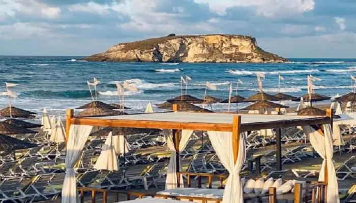 تصویری از ساحل شیله آکوا استانبول