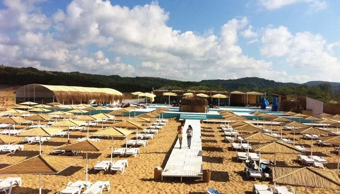 نمایی از ساحل سوما استانبول