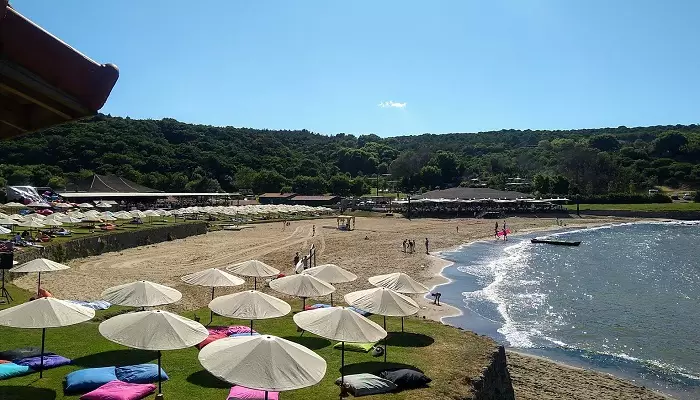 نمایی از ساحل اوزن آی استانبول