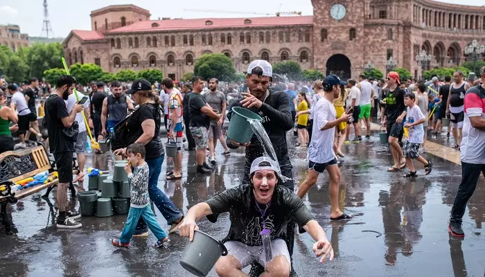 جشن آب بازی ارمنستان