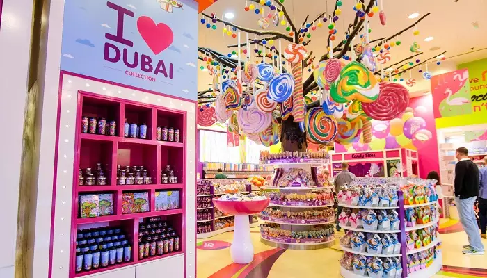 آبنبات فروشی دبی مال