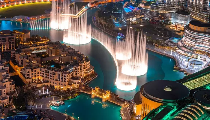 آب نمای دبی مال