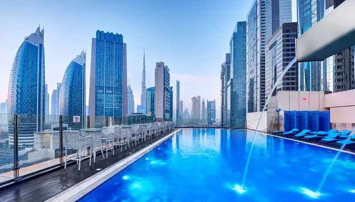 عکسی از استخر هتل جوورا دبی