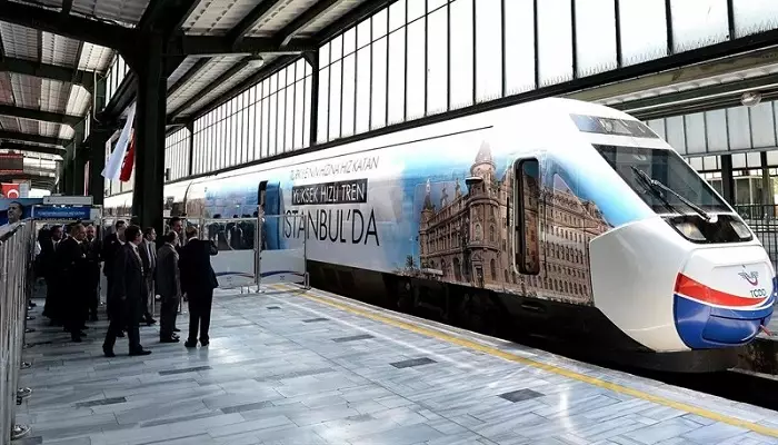 تصویری از قطار استانبول به آنتالیا