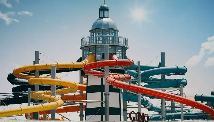 نمایی از پارک آبی جینو پردایس