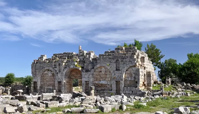 تصویری از شهر تاریخی پرگا