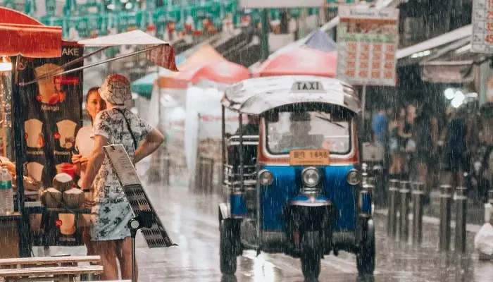 باران های موسمی تایلند