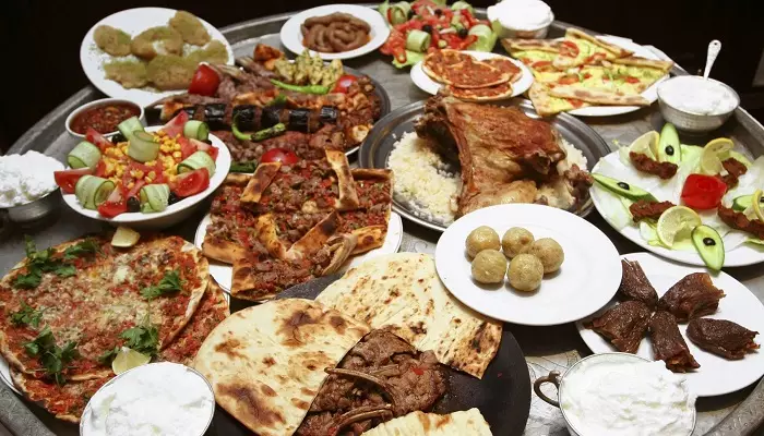 تصویری از غذاهای محلی ترکیه