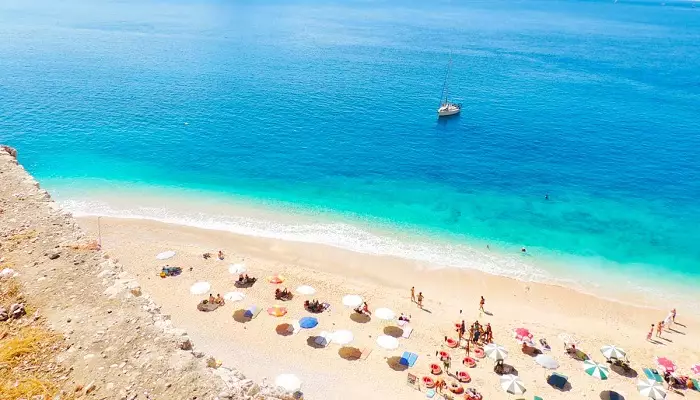 عکسی از سواحل آنتالیا