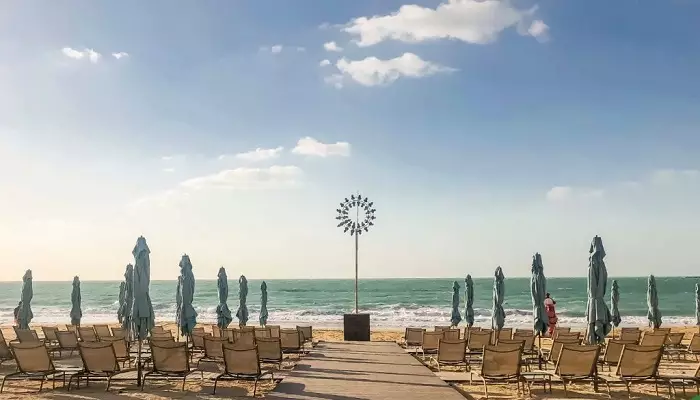 عکسی از ساحل کاو