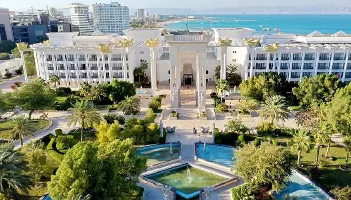 نمایی از هتل داریوش کیش