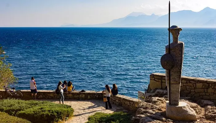 نمایی از پارک کارالی اوغلو آنتالیا