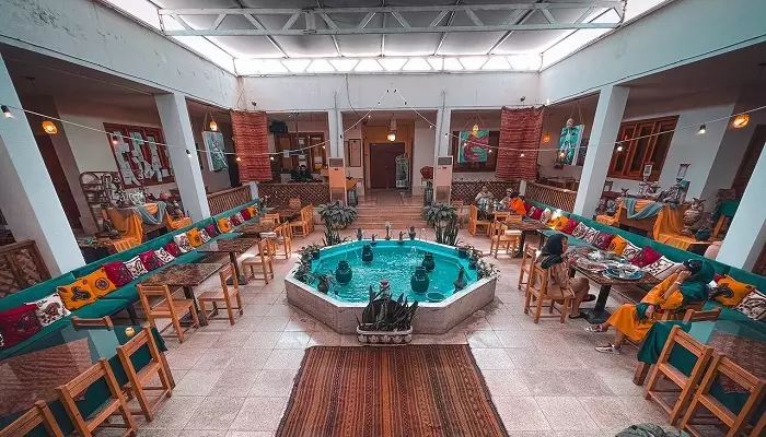 تصویری از رستورانی در کیش