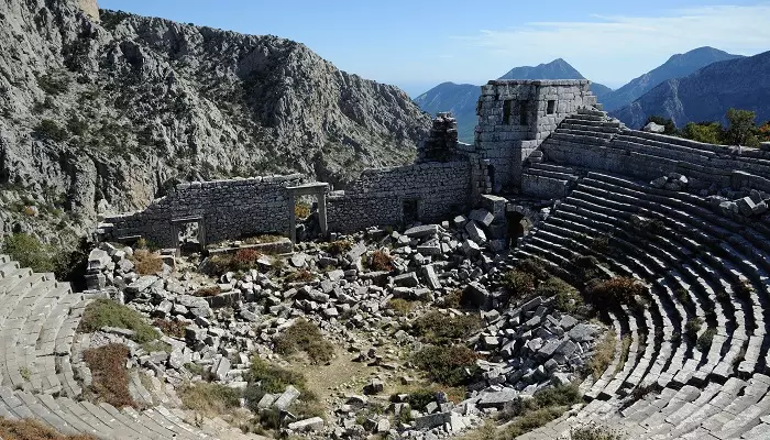 عکسی از شهر ترمسوس در آنتالیا